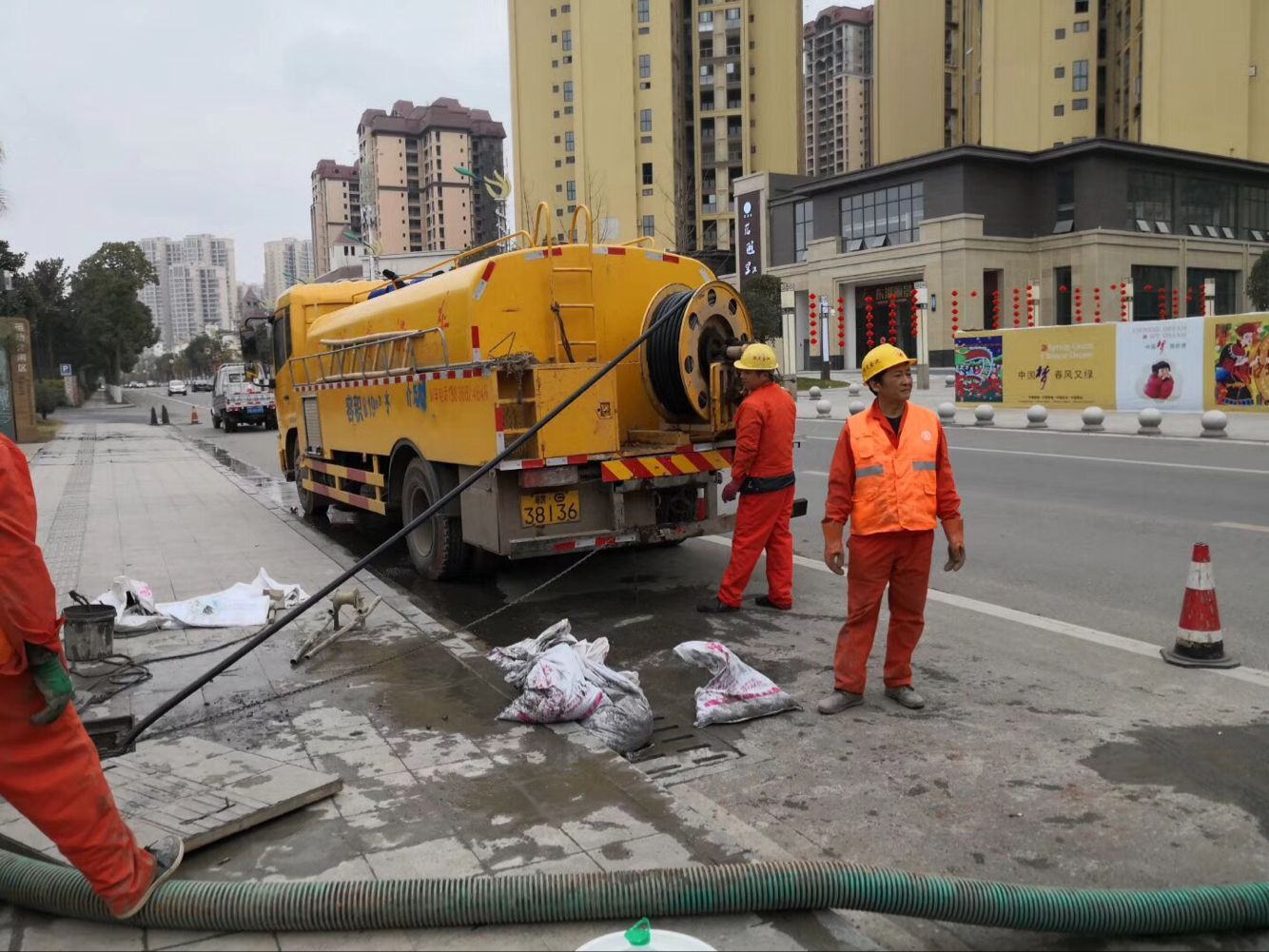 平桂排污管道清淤-管道清洗